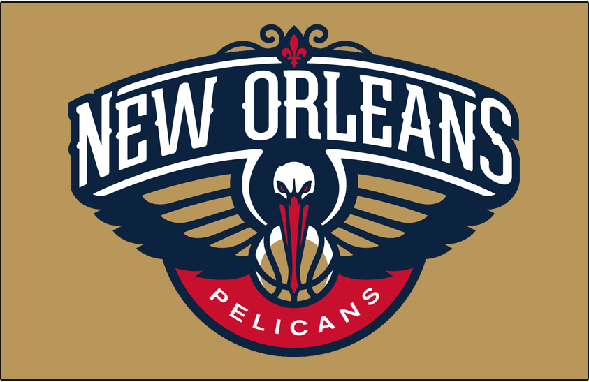 New Orleans Pelicans 2013-Pres Primary Dark Logo t shirts iron on transfers